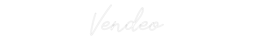 Neon personalizado: Vendeo