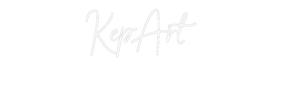 Neon personalizado: KepArt