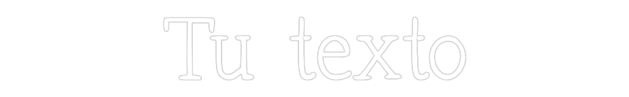 Neon personalizado: Tu texto