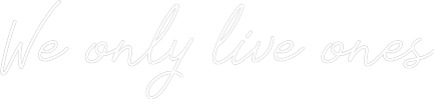Neon personalizado: We only live ...