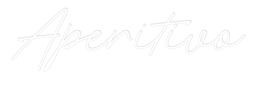 Neon personalizado: Aperitivo