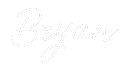 Neon personalizado: Bryan