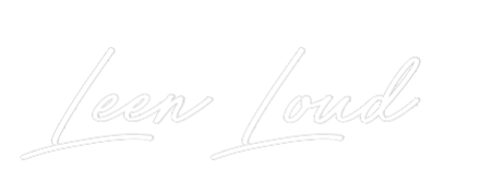 Neon personalizado: Leen Loud