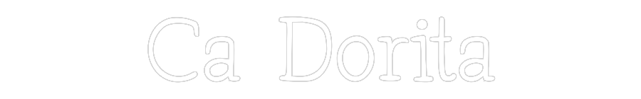 Neon personalizado: Ca Dorita