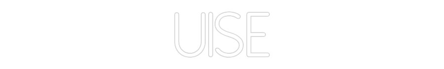 Neon personalizado: UISE