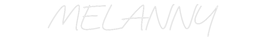 Neon personalizado: MELANNY