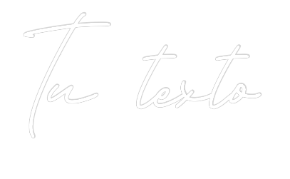Neon personalizado: Tu texto