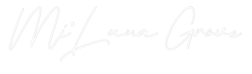 Neon personalizado: Mi’Luna Grove