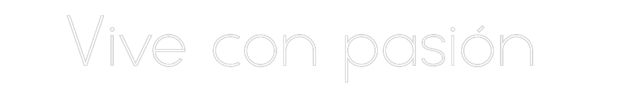 Neon personalizado: Vive con pasi...