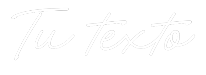 Neon personalizado: Tu texto