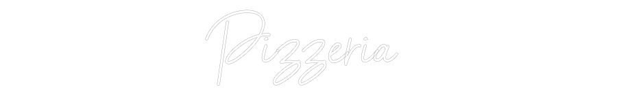 Neon personalizado: Pizzería