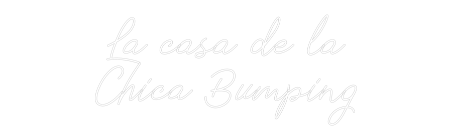 Neon personalizado: La casa de la...