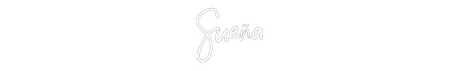Neon personalizado: Sueña