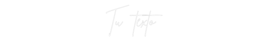 Neon personalizado: Tu texto