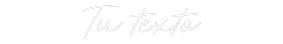 Neon personalizado: Tu texto