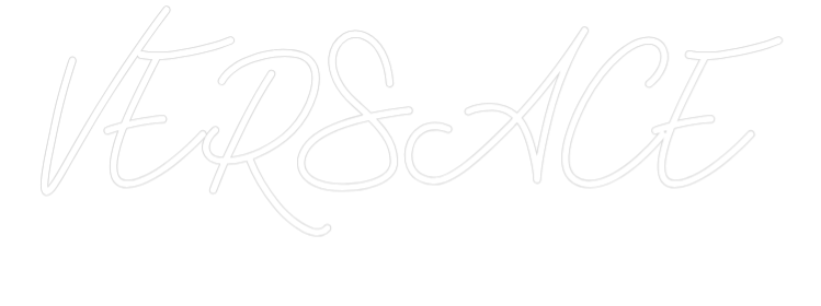 Neon personalizado: VERSACE