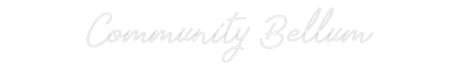Neon personalizado: Community Bel...