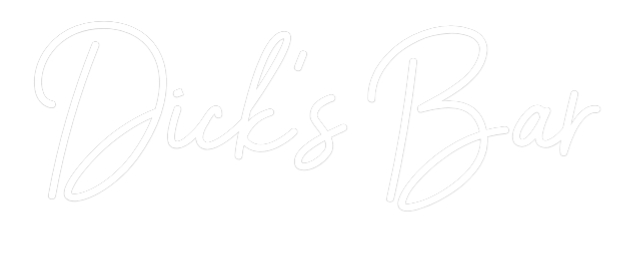 Neon personalizado: Dick's Bar