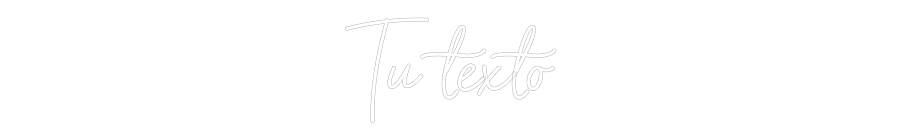 Neon personalizado: Tu texto