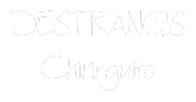 Neon personalizado: DESTRANGIS
C...