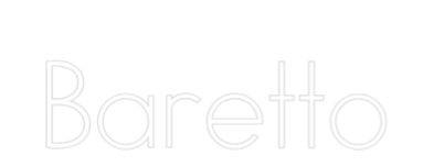 Neon personalizado: Baretto