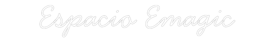 Neon personalizado: Espacio Emagic