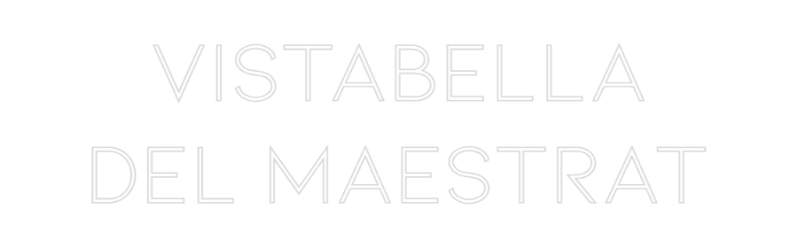 Neon personalizado: Vistabella
D...
