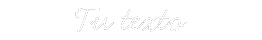 Neon personalizado: Tu texto