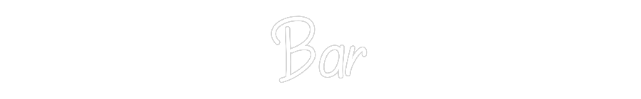 Neon personalizado: Bar