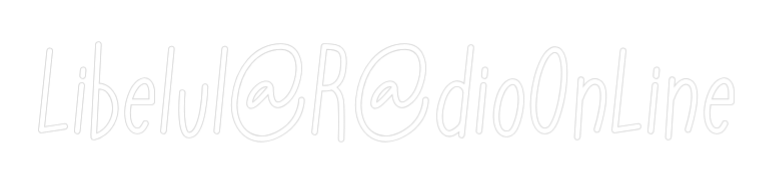 Neon personalizado: Libelul@R@dio...