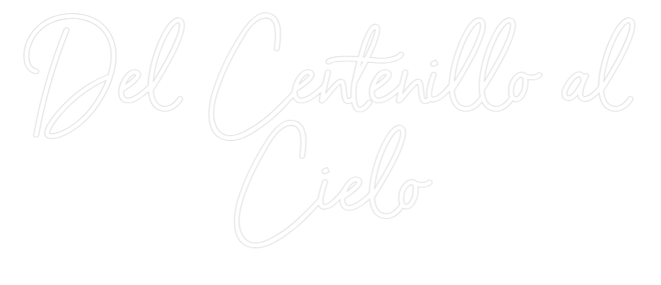 Neon personalizado: Del Centenill...