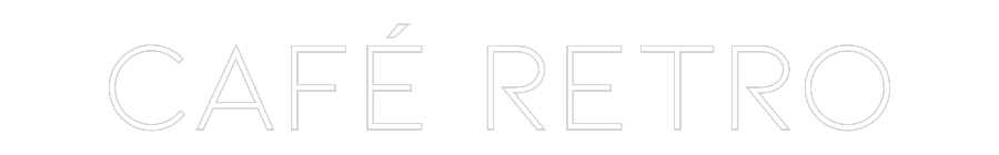 Neon personalizado: café retro
