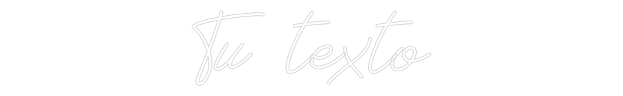 Neon personalizado: Tu texto