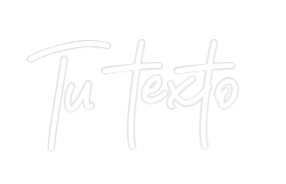 Neon personalizado: Tu texto