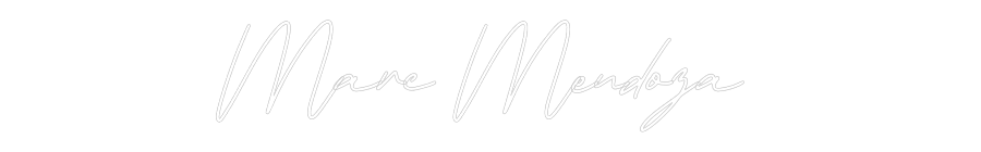 Neon personalizado: Marc Mendoza