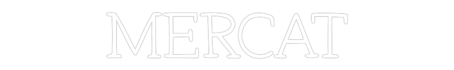 Neon personalizado: MERCAT