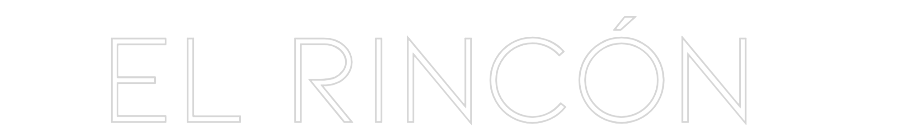 Neon personalizado: EL RINCÓN