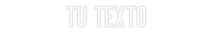 Neon personalizado: Tu texto