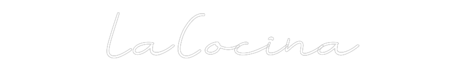 Neon personalizado: LaCocina