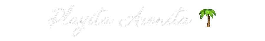 Neon personalizado: Playita Areni...