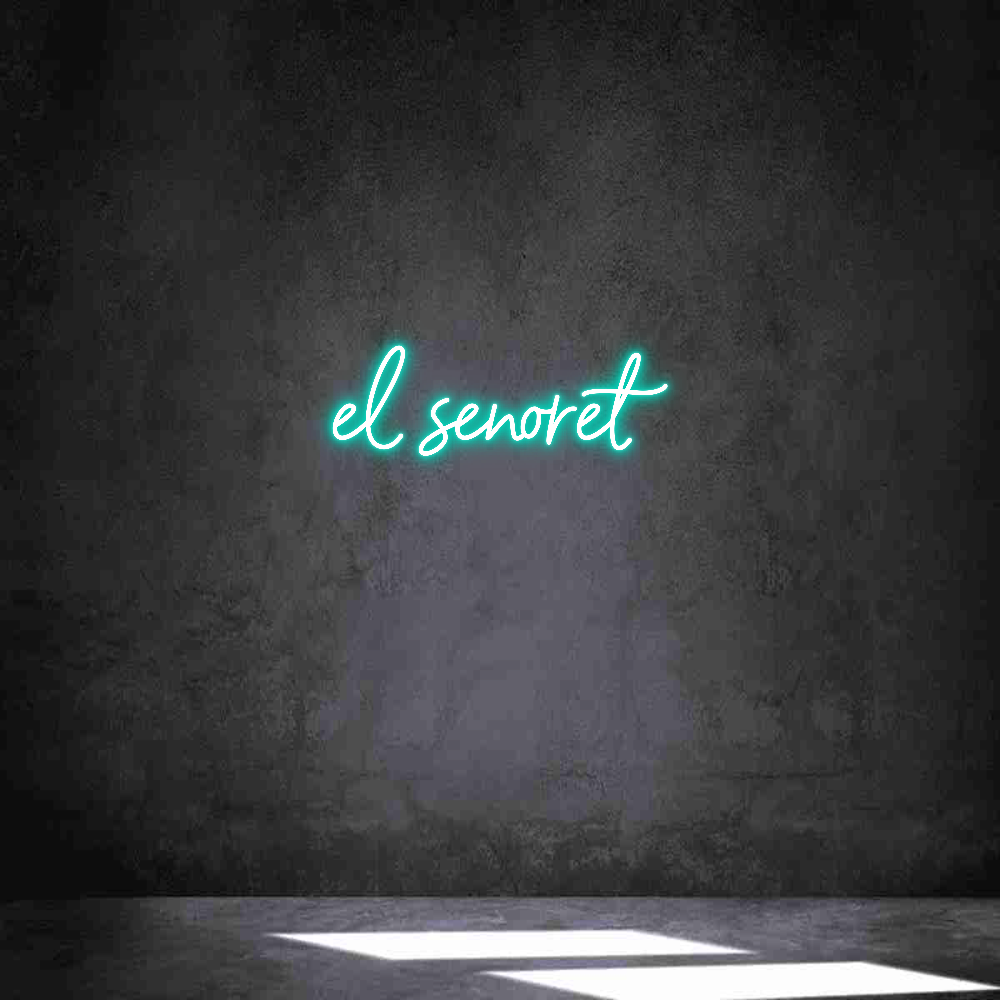 Neon personalizado: el señoret