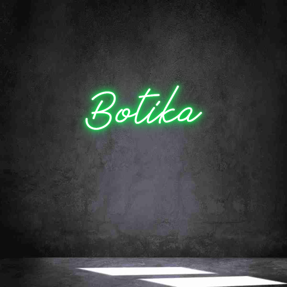 Neon personalizado: Botika