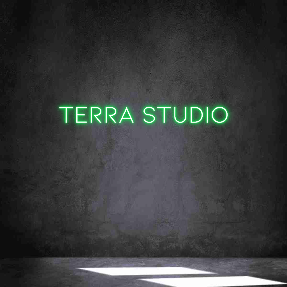 Neon personalizado: TERRA studio