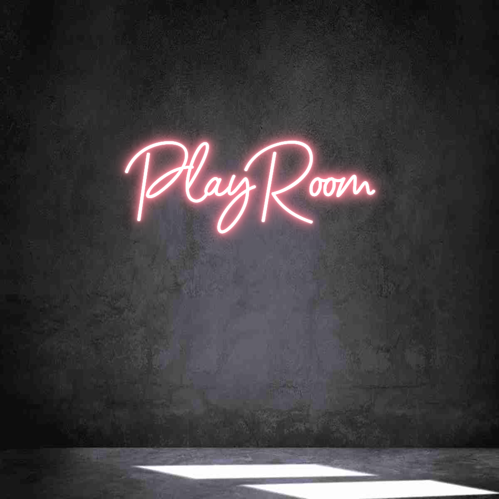 Neon personalizado: PlayRoom