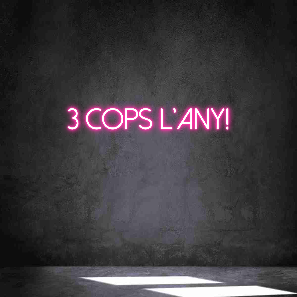 Neon personalizado: 3 cops l’any!