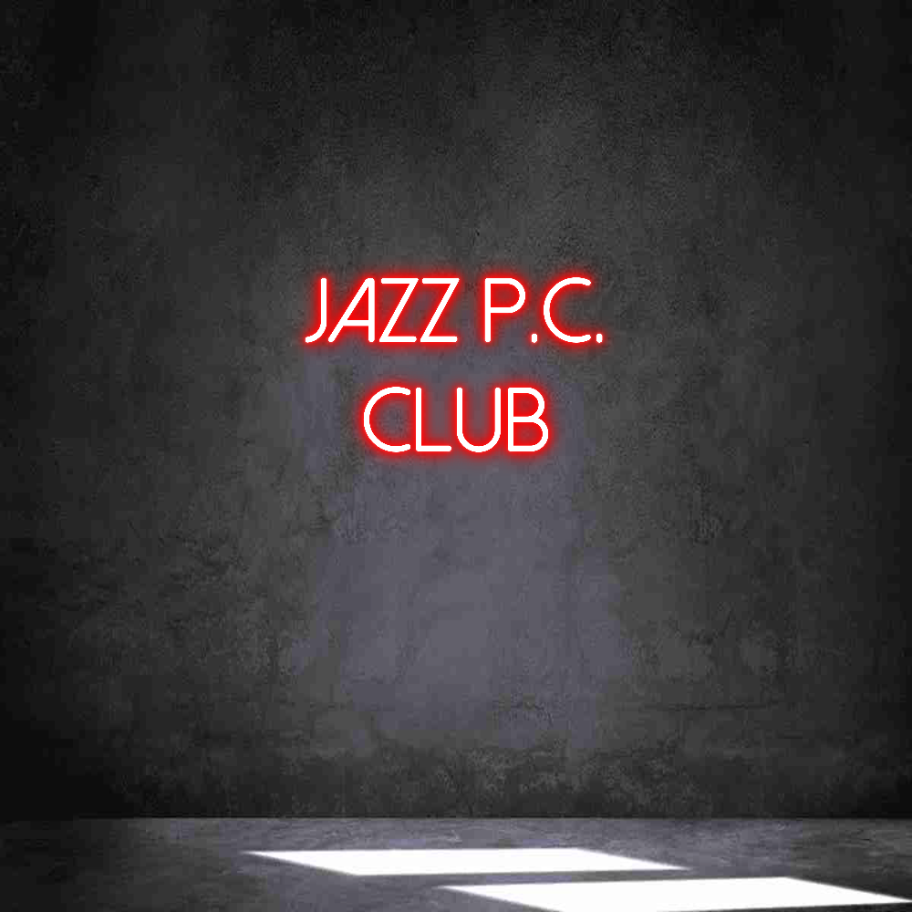 Neon personalizado: Jazz P.C.
Club