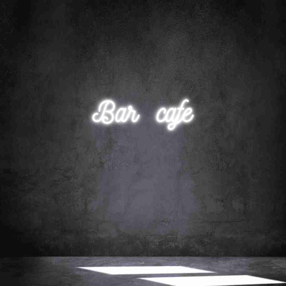 Neon personalizado: Bar  cafe