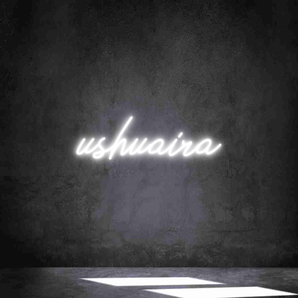 Neon personalizado: ushuaira