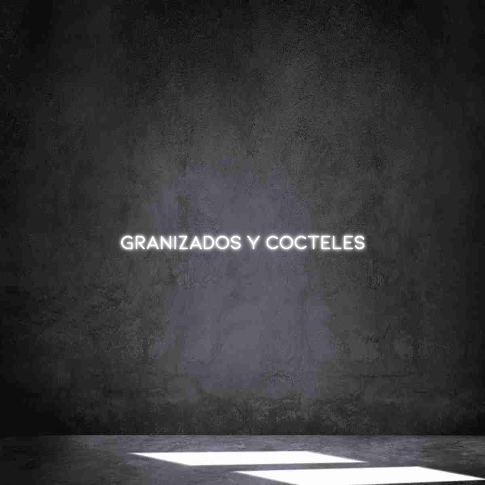 Neon personalizado: Granizados y ...