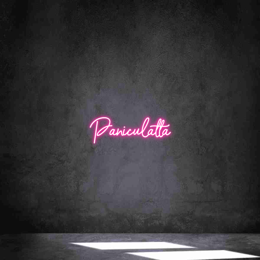Neon personalizado: Paniculatta
